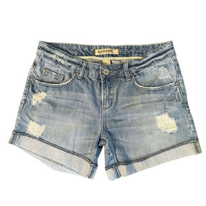 Women's Garage Denim Shorts Size 7 Blue